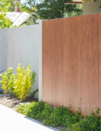 Timber Look Aluminium Fence