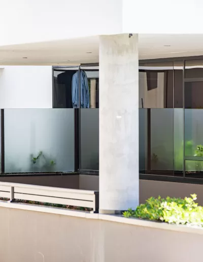 Frosted Privacy Screen