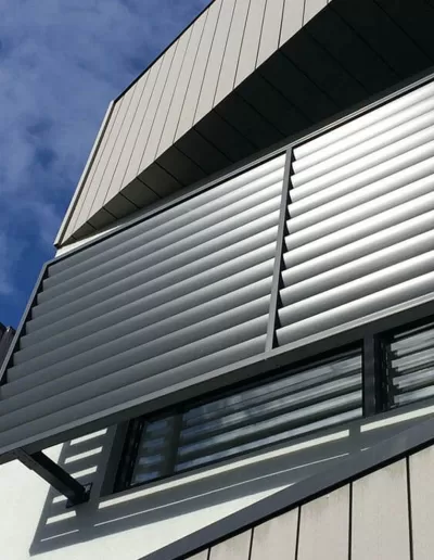 Aluminium Privacy Screen in Residential Building